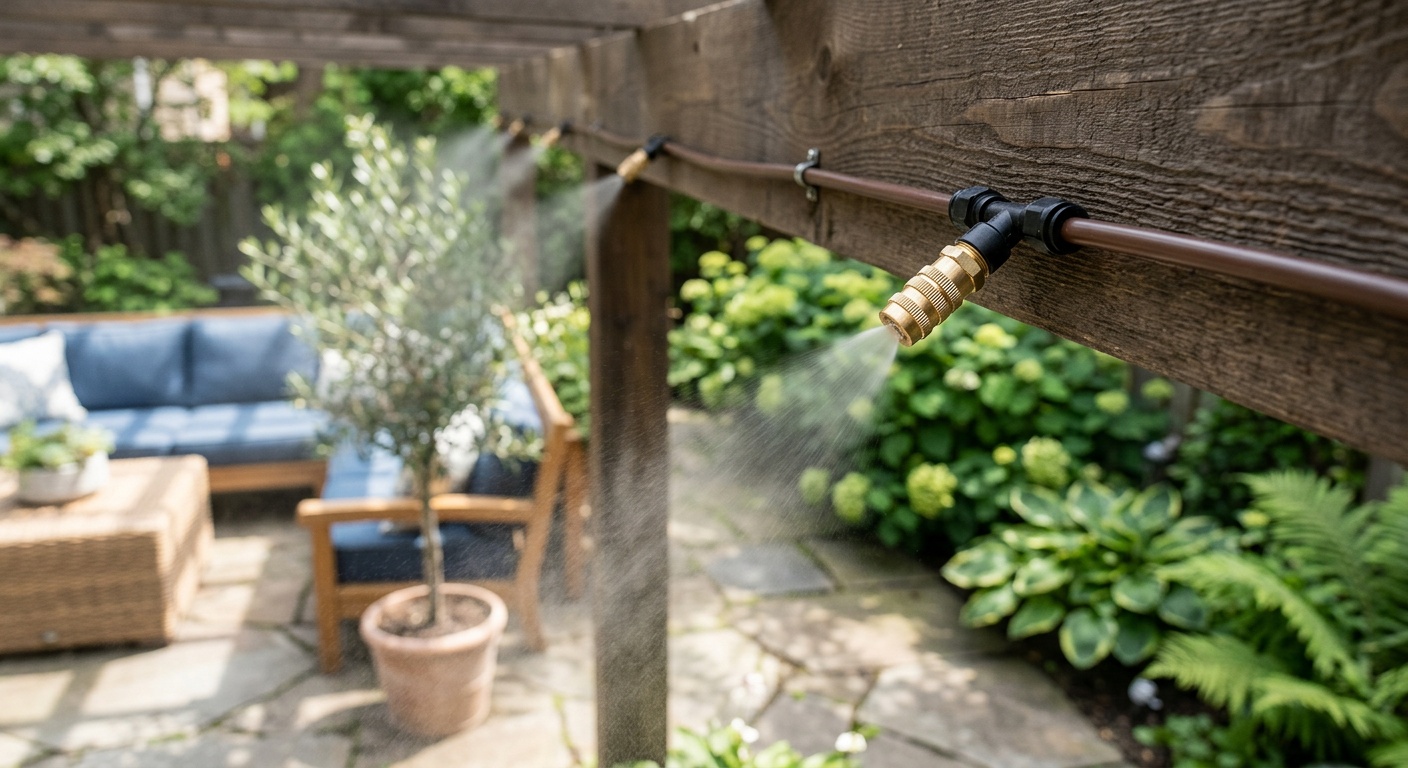 Patio cooling comparison